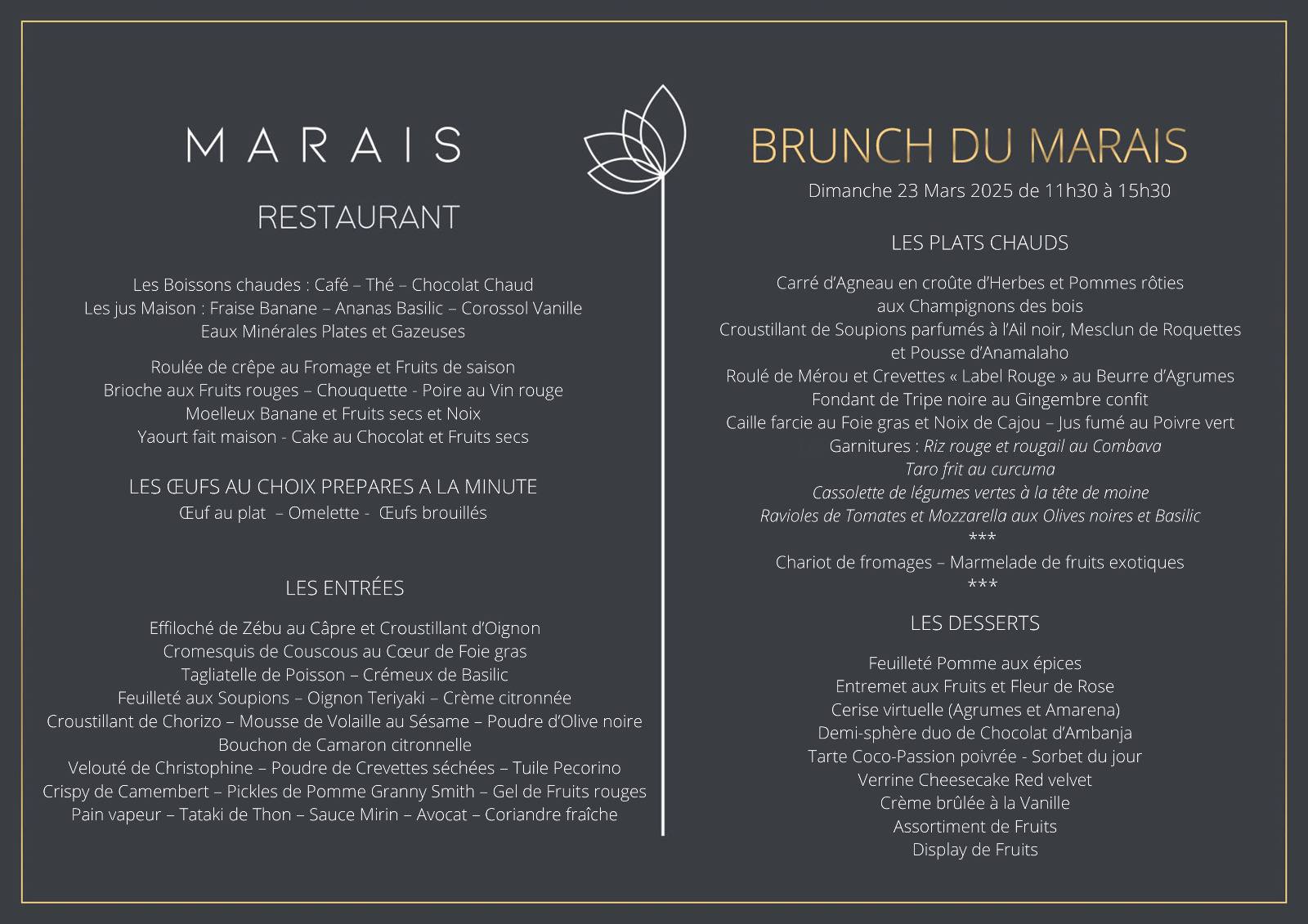 Le brunch du Marais
