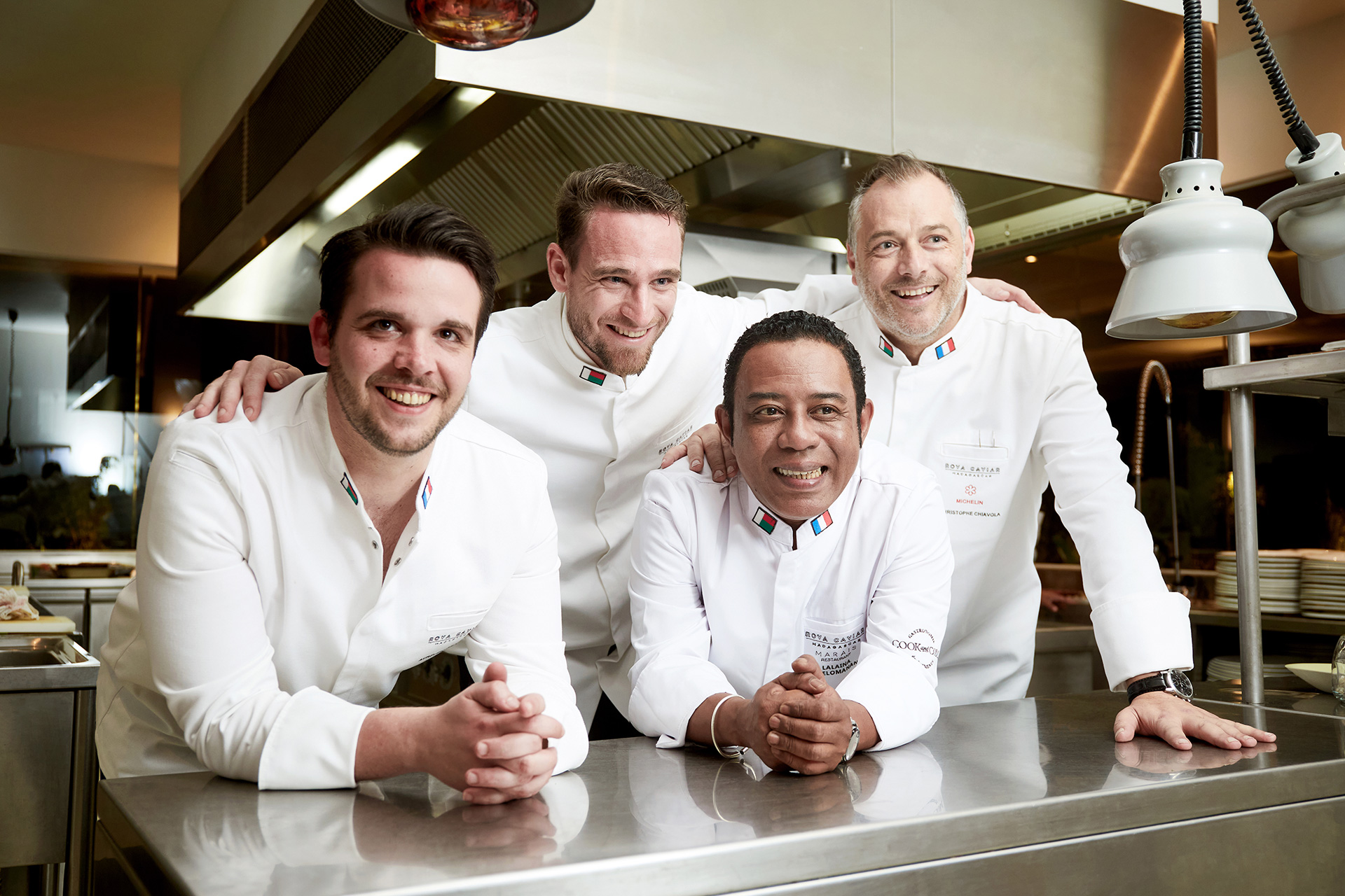 Dîner caritatif à 8 mains