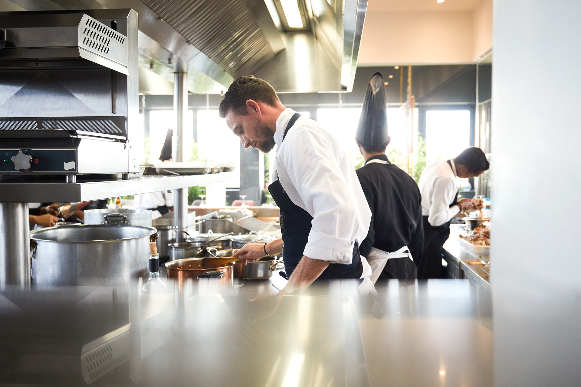 Dîner caritatif à 8 mains