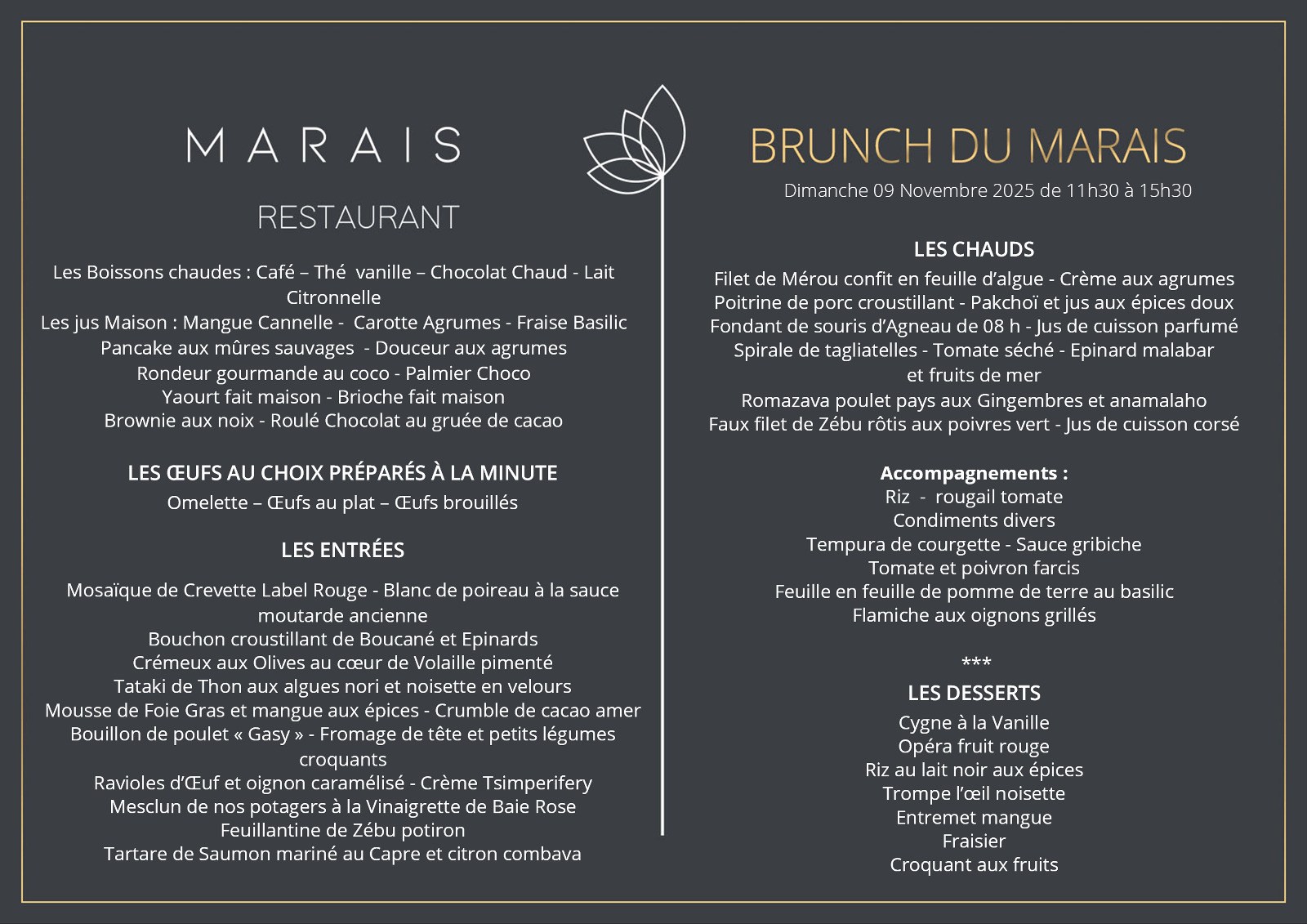Le brunch du Marais