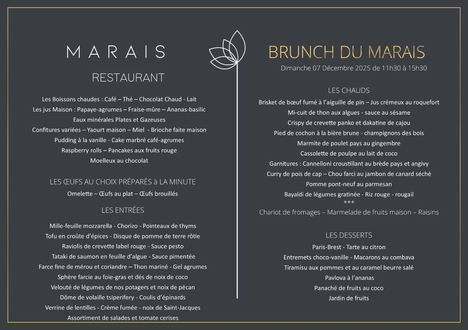 Le brunch du Marais