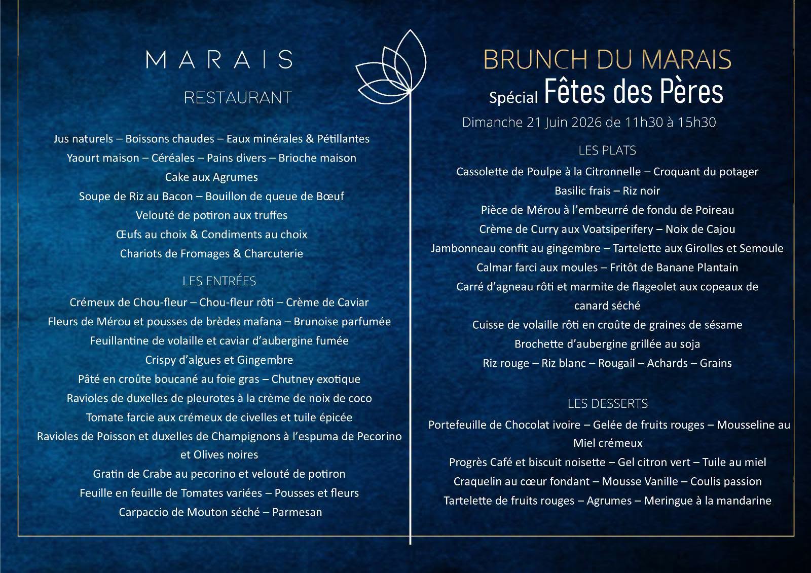 Le Brunch de la Fête des Pères
